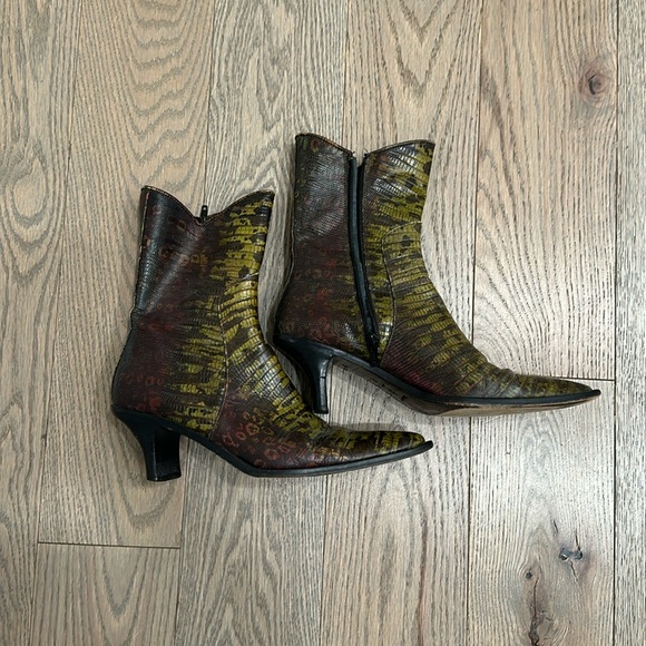 alberto Giardini Shoes - Italian Leather cowboy boots, size 38